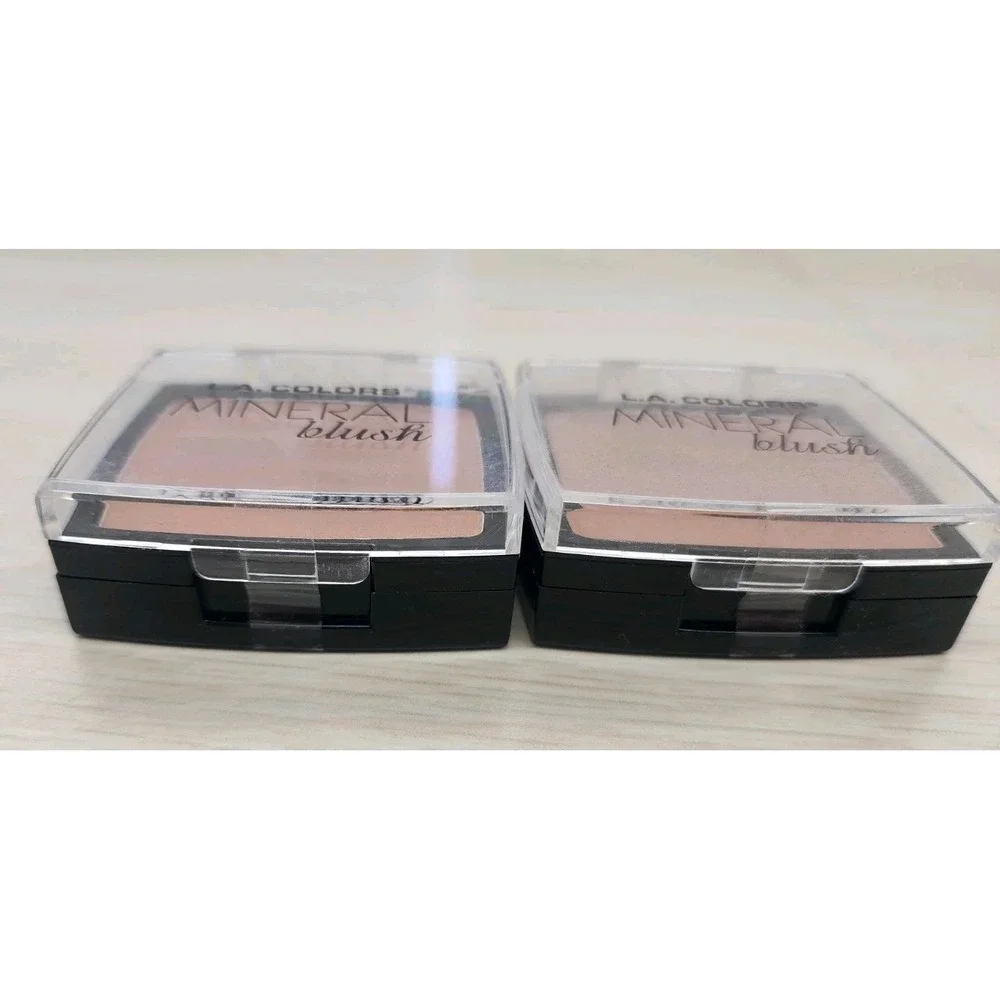 L.A. COLORS‎ Mineral Blush Coral CMB869 0.15 Oz Lot Of 2 New Sealed Cruelty Free